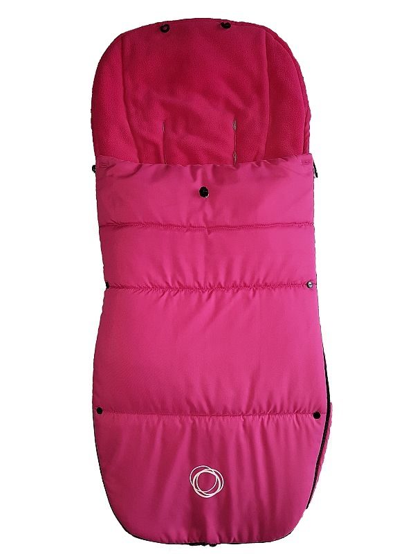 Bugaboo® voetenzak met koord - pink - Refurbished-Kinderwagens.nl