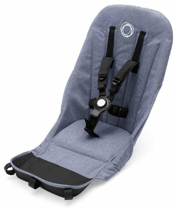 Bugaboo® donkey 2 stoelbekleding - blue melange
