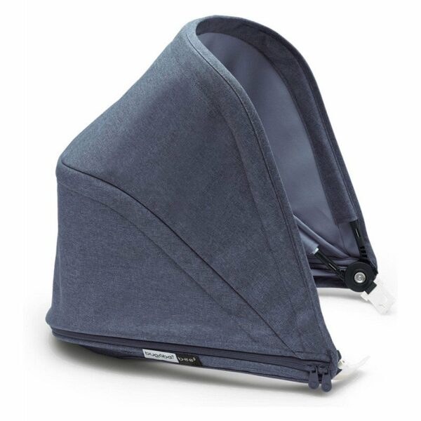 Bugaboo® bee 5 zonnekap - blue melange