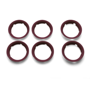 Bugaboo® bee 5 wieldoppen - dark red