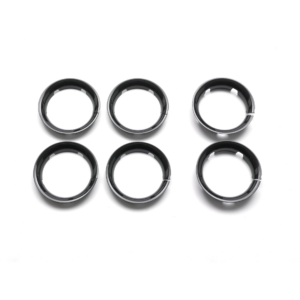 Bugaboo® bee 5 wieldoppen - glossy black