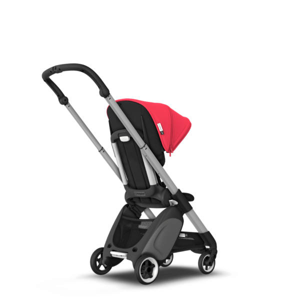Bugaboo® ant ultra compacte kinderwagen - alu/black-neon red