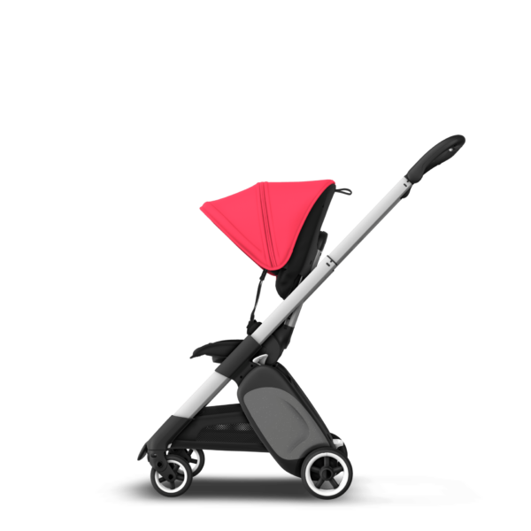 Bugaboo® ant ultra compacte kinderwagen - alu/black-neon red
