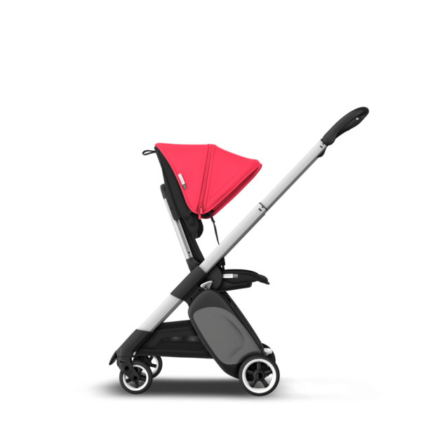 Bugaboo® ant ultra compacte kinderwagen - alu/black-neon red