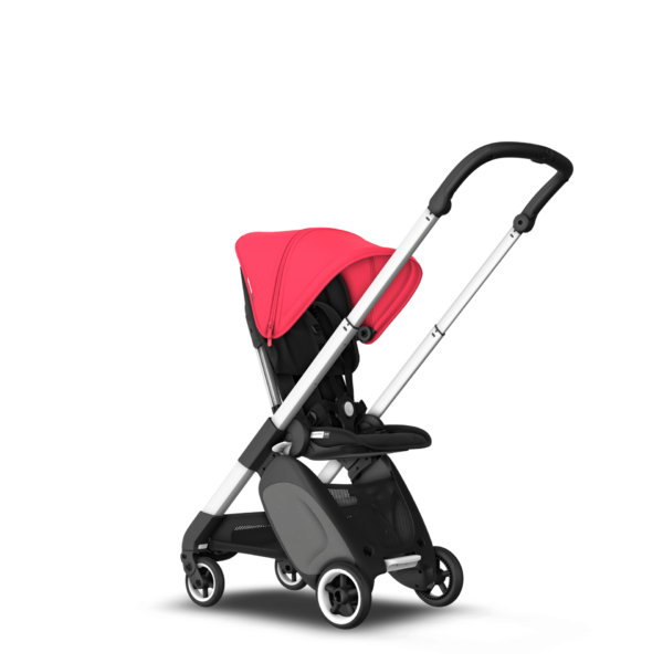 Bugaboo® ant ultra compacte kinderwagen - alu/black-neon red