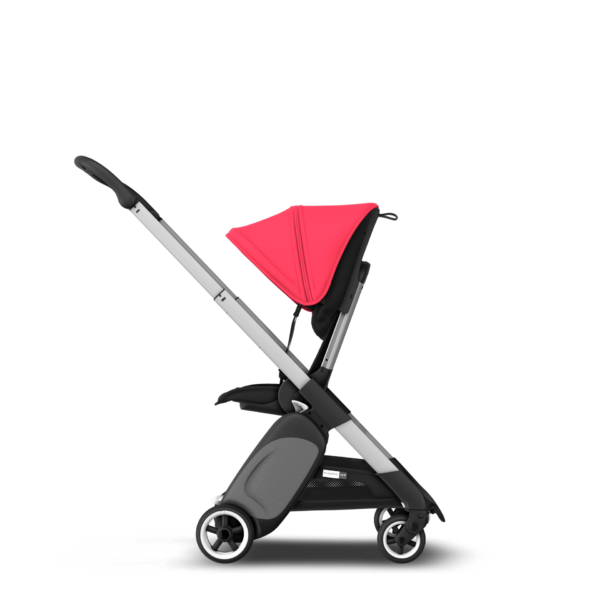 Bugaboo® ant ultra compacte kinderwagen - alu/black-neon red