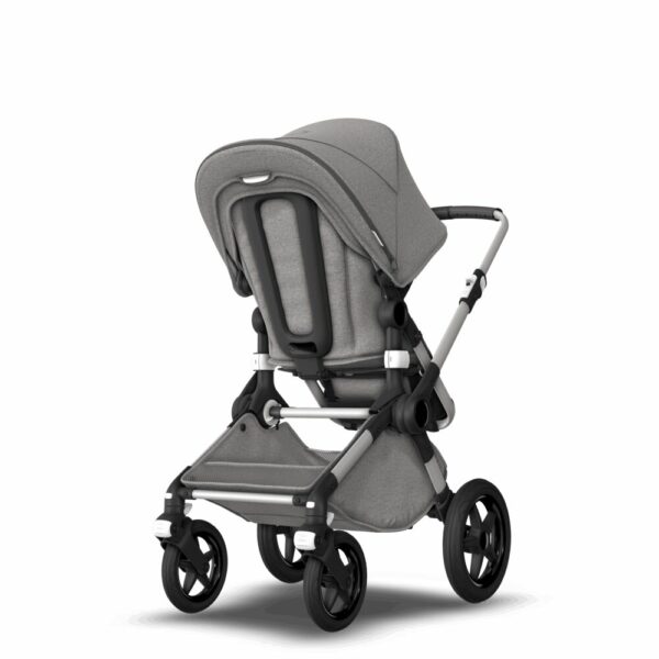 Bugaboo® fox 2 kinderwagen - alu/mineral light grey