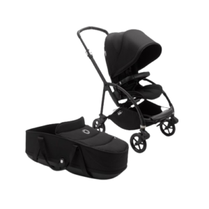 Bugaboo bee 6 kinderwagen met wieg en stoel - black/black- black