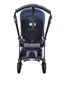 Bugaboo bee 5 kinderwagen met stoel - black/classic dark blue