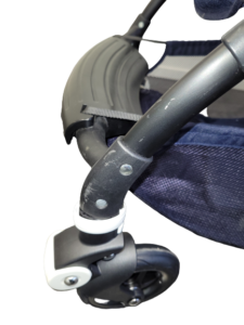 Bugaboo bee 5 kinderwagen met stoel - black/classic dark blue