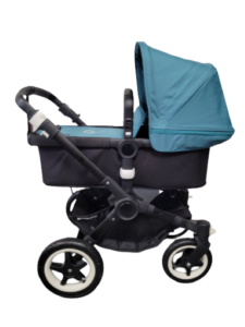 Bugaboo buffalo kinderwagen - black/petrol blue