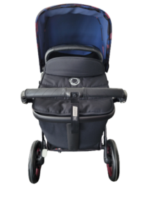 Bugaboo fox kinderwagen complete - black/black/waves