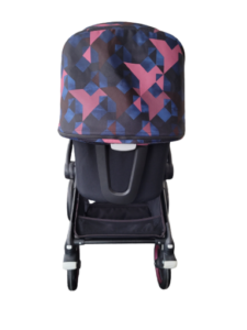 Bugaboo fox kinderwagen complete - black/black/waves