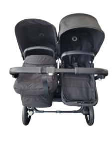 Bugaboo donkey 3 duo kinderwagen complete - black/black/black