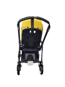 Bugaboo bee 3 kinderwagen met stoel en wieg - black/yellow