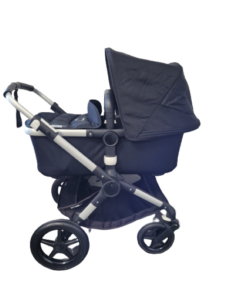 Bugaboo fox kinderwagen complete - alu/black/black