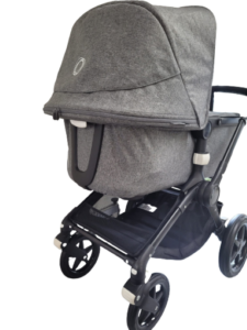 Bugaboo fox kinderwagen complete - black/grey melange