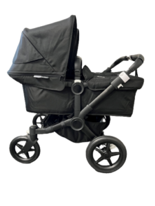 Bugaboo Donkey 3 Twin Kinderwagen - black/ black- black