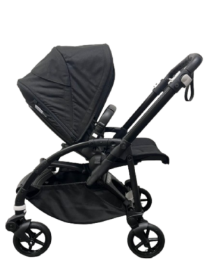 Bugaboo bee 6 kinderwagen met stoel - black/black- black