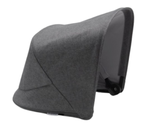 Bugaboo fox/cameleon3/lynx zonnekap - grey melange