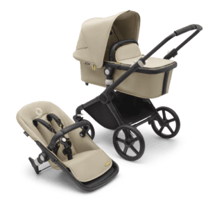 Bugaboo Fox Cup kinderwagen complete - Black/ dessert beige