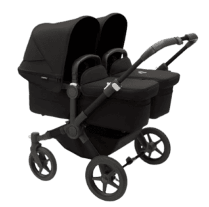 Bugaboo Donkey 5 Twin Kinderwagen - black/ black- black