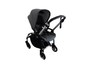 Bugaboo bee 6 kinderwagen met stoel - alu/grey- melange