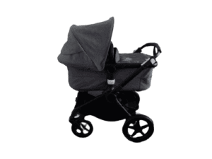 Bugaboo Fox 3 kinderwagen complete - black/grey melange- grey melange