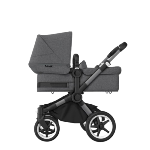 Bugaboo donkey 5 mono kinderwagen - graphite/grey melange
