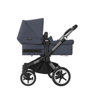 Bugaboo donkey 5 twin kinderwagen complete - graphite/stormy blue