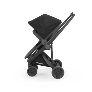 Greentom reversible kinderwagen met stoel - black/black