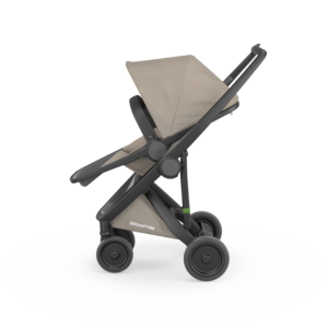 Greentom reversible kinderwagen met stoel - black/sand