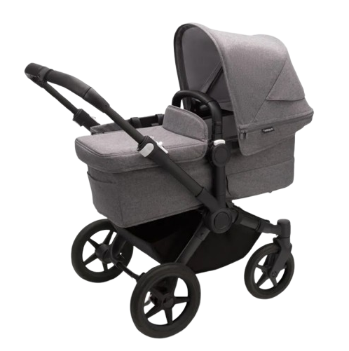 Bugaboo Donkey 5 mono kinderwagen - black/grey melange