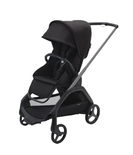 Bugaboo Dragonfly kinderwagen met stoel - graphite/ midnight black
