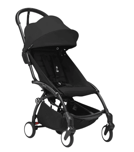 Stokke Yoyo 3 zwart onderstel + textielset 6+